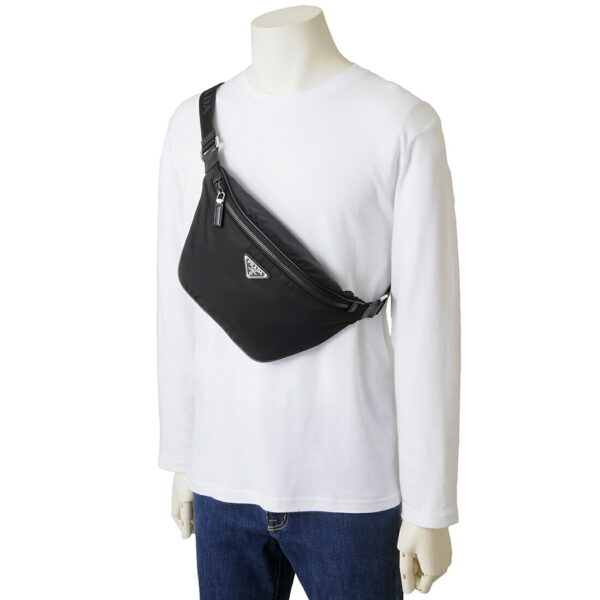 2vl0332dmhf0002oom 4 Prada Body Bag Black