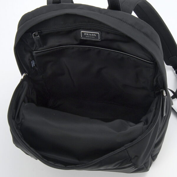 2vz1042dmgf0002ooo 2 Prada Re Nylon Backpack Black