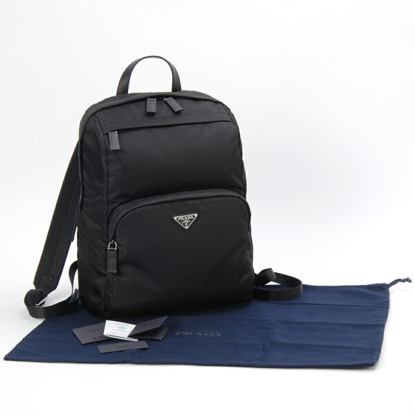 2vz1042dmgf0002ooo 3 Prada Re Nylon Backpack Black