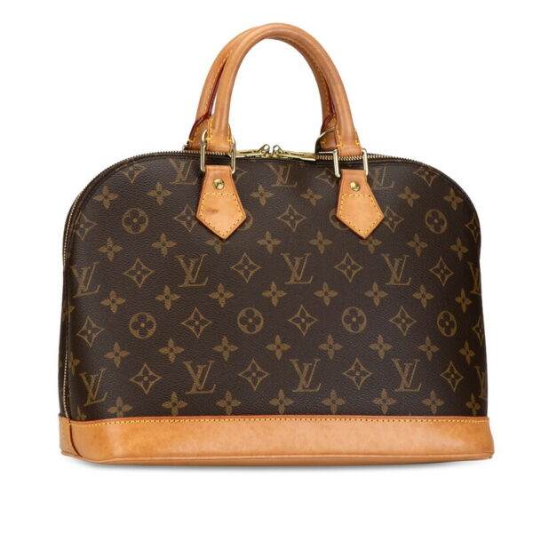 2xbsm2yl2tpsoml5 2 Louis Vuitton Monogram Alma PM Handbag Brown