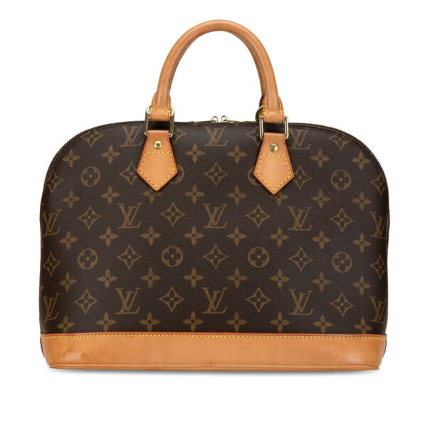 2xbsm2yl2tpsoml5 3 Louis Vuitton Monogram Alma PM Handbag Brown