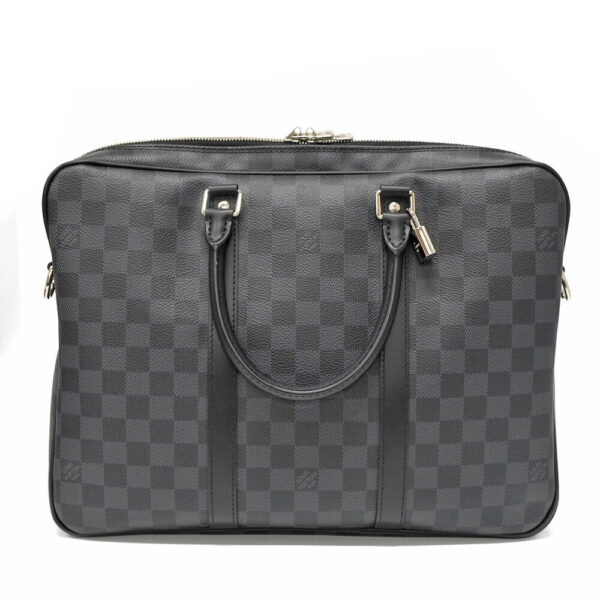 3 1 Louis Vuitton Porte de Cumin Voyage Business Bag Damier Graphite