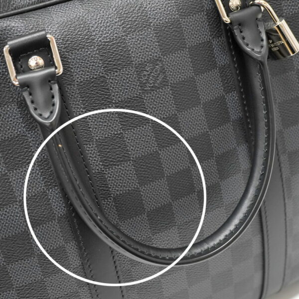 3 10 Louis Vuitton Porte de Cumin Voyage Business Bag Damier Graphite