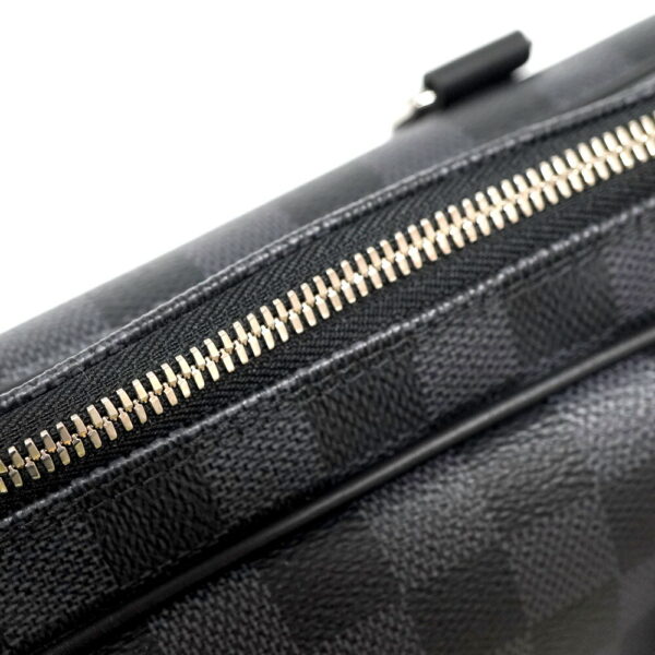 3 18 Louis Vuitton Porte de Cumin Voyage Business Bag Damier Graphite