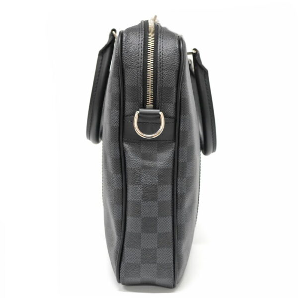 3 3 Louis Vuitton Porte de Cumin Voyage Business Bag Damier Graphite