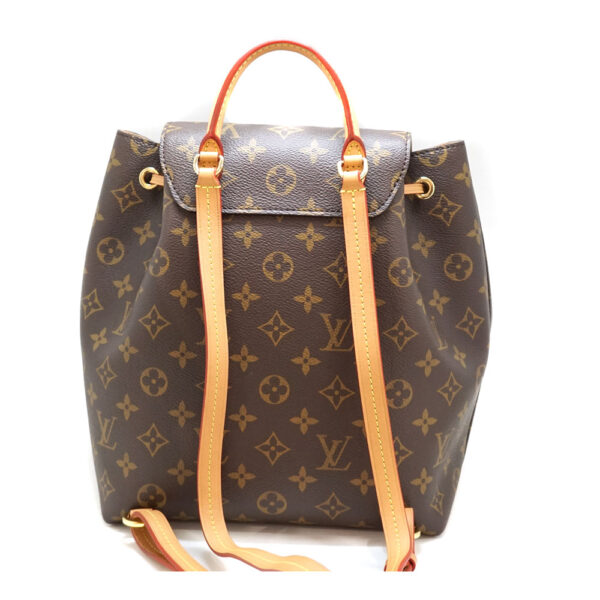 3 Louis Vuitton Monsouris NM PM Backpack Canvas Brown