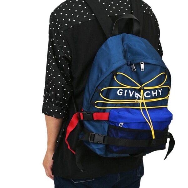 3000029971 3 Givenchy Backpack Nylon Blue