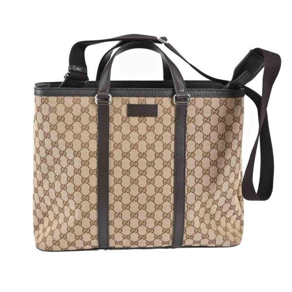 3000038180 GUCCI Tote Bag Canvas Beige