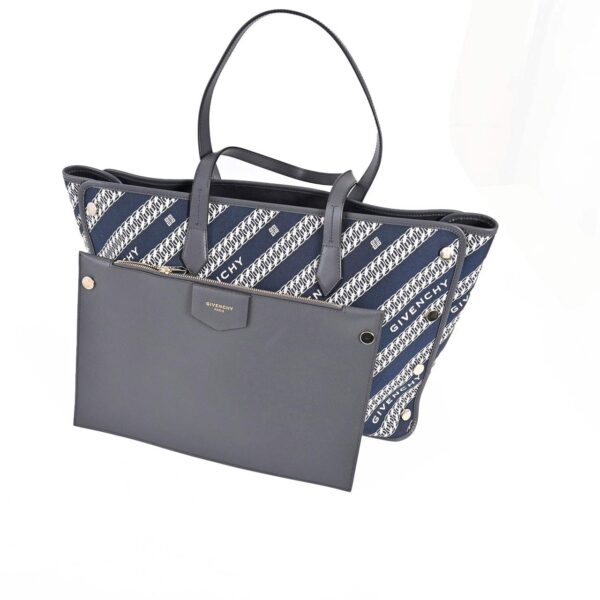 3000038280 6 Givenchy Bond Tote Canvas Navy