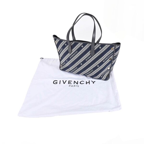 3000038280 8 Givenchy Bond Tote Canvas Navy