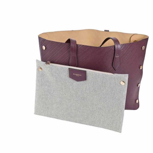 3000038281 6 Givenchy Bond Tote Canvas Purple