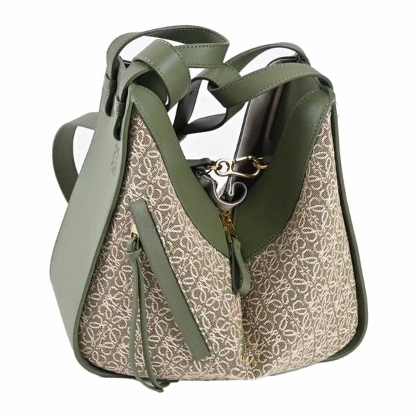 3000045023 1 LOEWE Handbag Leather Green