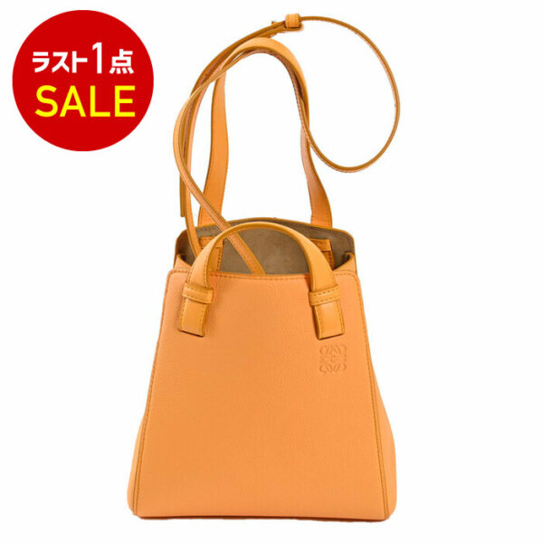 3000045024last1 LOEWE Handbag Leather Orange