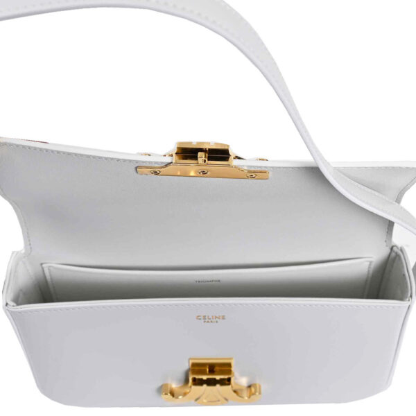 3000045028 4 Celine Shoulder Bag White