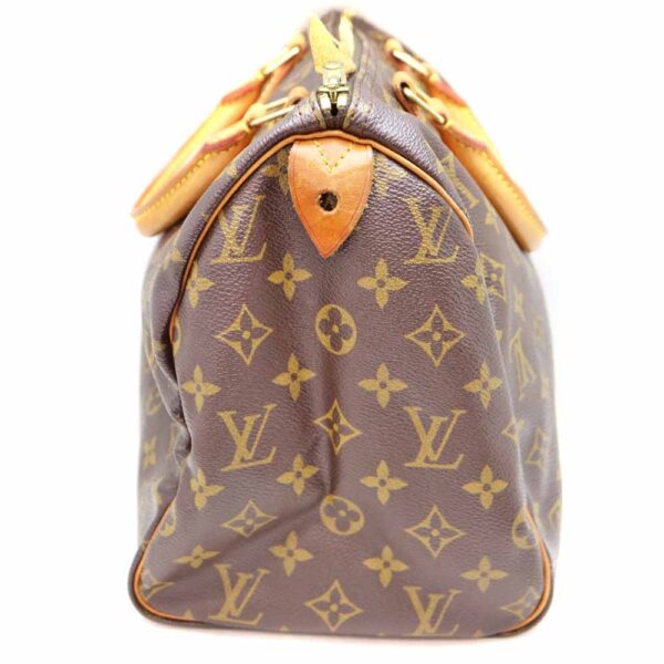 3002 3 Louis Vuitton Speedy 30 Handbag Monogram Brown