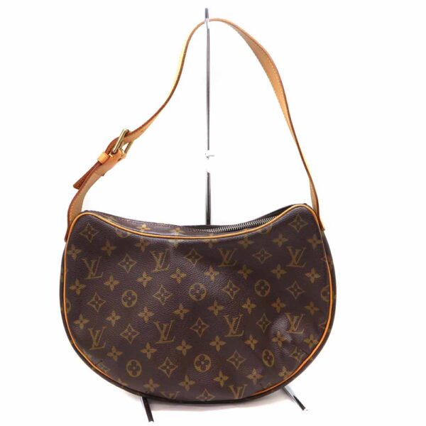 3080 1 Louis Vuitton Croissant MM Shoulder Bag Monogram