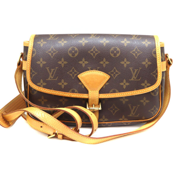 3083 1 Louis Vuitton Sologne Shoulder Bag Monogram Canvas Brown