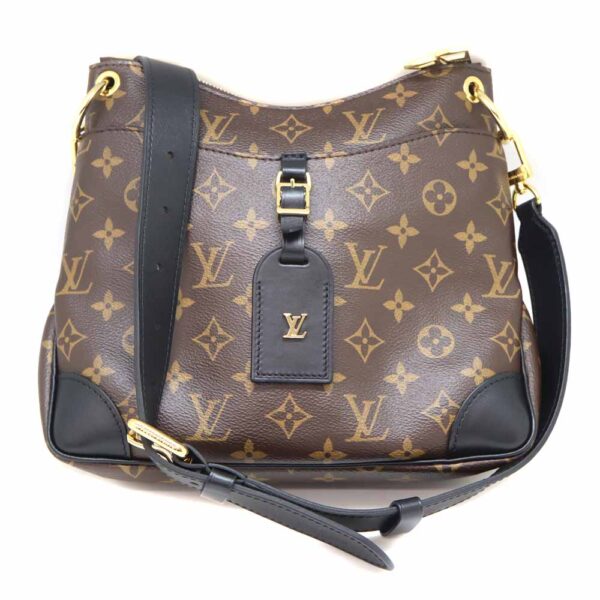 3138 1 Louis Vuitton Odeon NM PM Shoulder Bag Monogram Canvas Brown