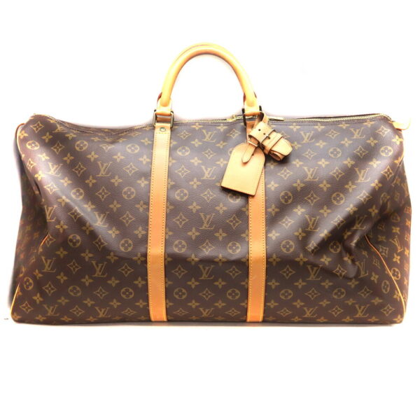 3167 1 Louis Vuitton Keepall 60 Bag Monogram Canvas