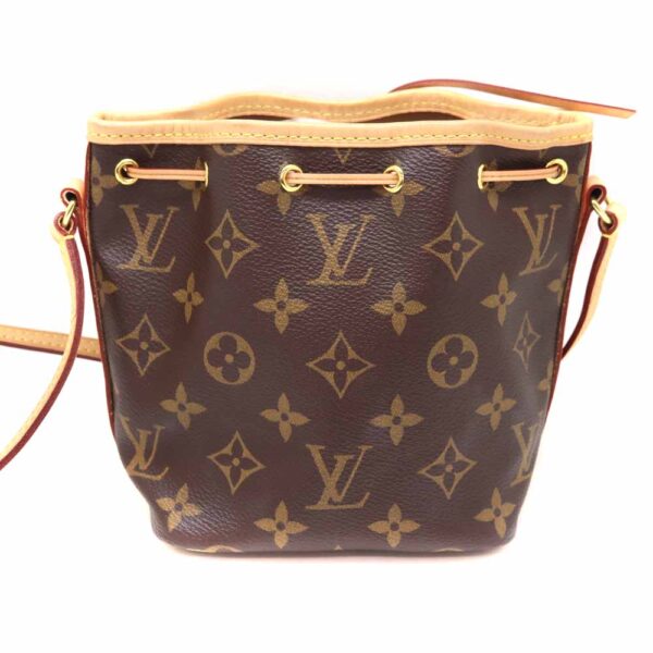 3170 2 Louis Vuitton Nano Noe Bag Monogram Canvas Brown