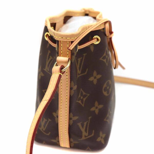 3170 4 Louis Vuitton Nano Noe Bag Monogram Canvas Brown