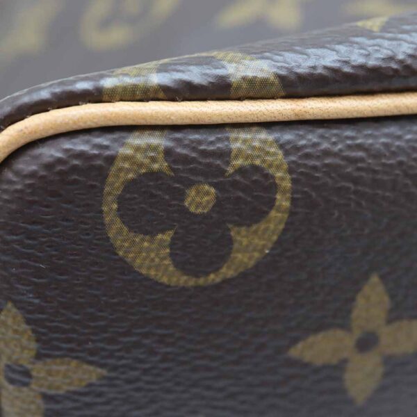 3170 6 Louis Vuitton Nano Noe Bag Monogram Canvas Brown