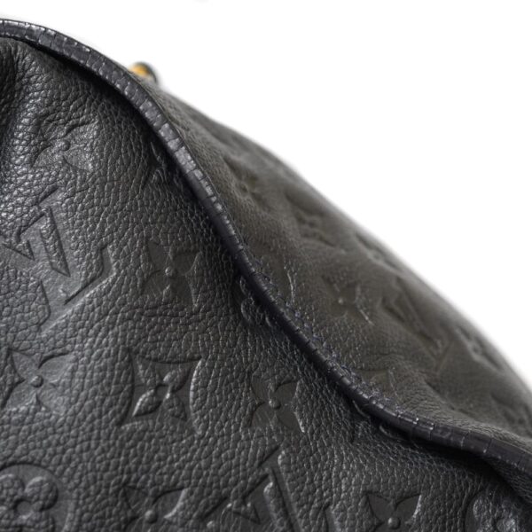 3177 8 Louis Vuitton Lumineuse PM Handbag Monogram Empreinte Gray