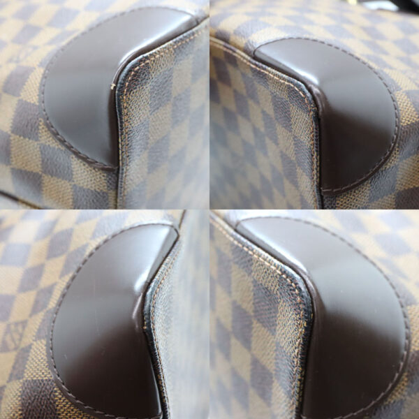 3193 16 Louis Vuitton Hampstead MM Tote Bag Damier Canvas Brown