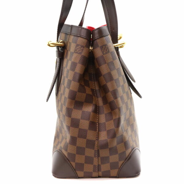 3193 3 Louis Vuitton Hampstead MM Tote Bag Damier Canvas Brown