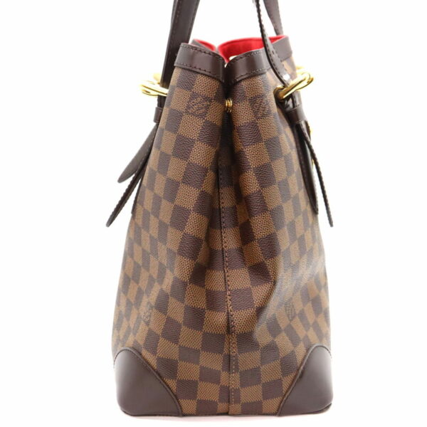 3193 4 Louis Vuitton Hampstead MM Tote Bag Damier Canvas Brown