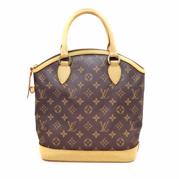 3206 1 Louis Vuitton Lockit Handbag Monogram Canvas Brown