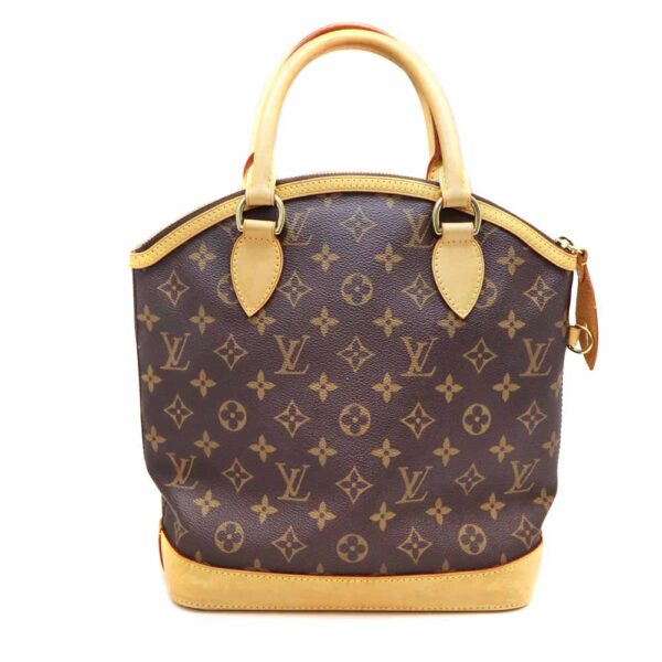 3206 2 Louis Vuitton Lockit Handbag Monogram Canvas Brown