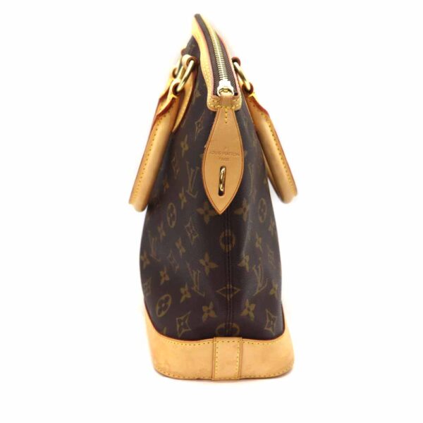 3206 4 Louis Vuitton Lockit Handbag Monogram Canvas Brown