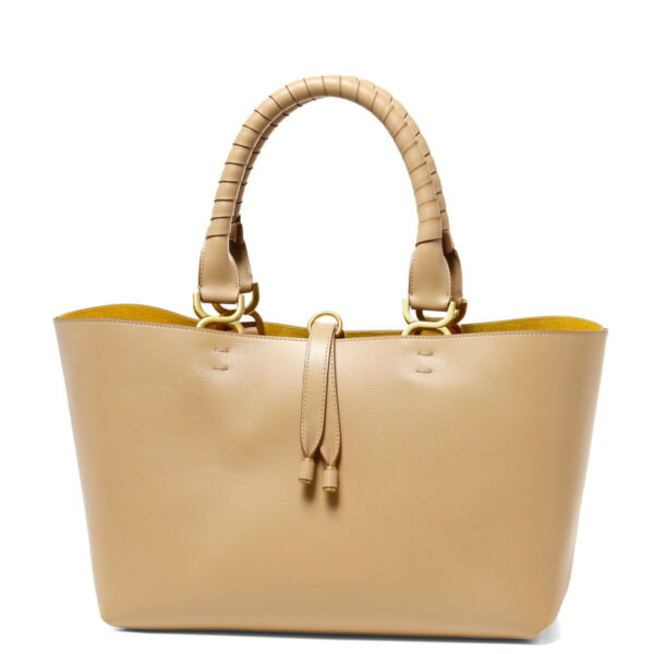 32516 0 Chloe Marcie Small Tote Bag Beige