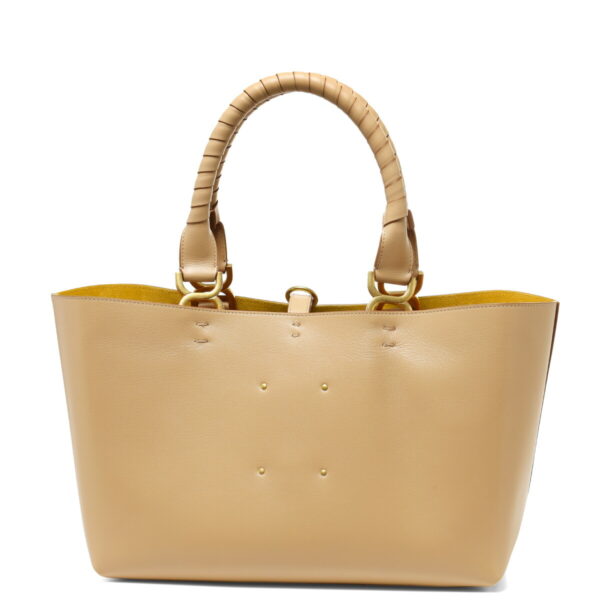 32516 2 Chloe Marcie Small Tote Bag Beige