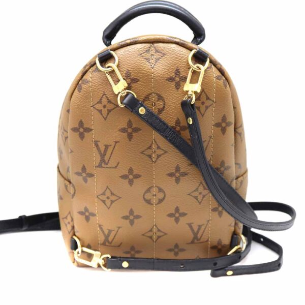 3259 2 Louis Vuitton Palm Springs Backpack Mini Monogram Reverse Brown