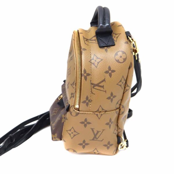 3259 3 Louis Vuitton Palm Springs Backpack Mini Monogram Reverse Brown