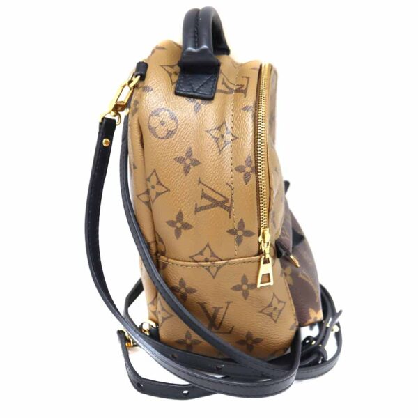 3259 4 Louis Vuitton Palm Springs Backpack Mini Monogram Reverse Brown