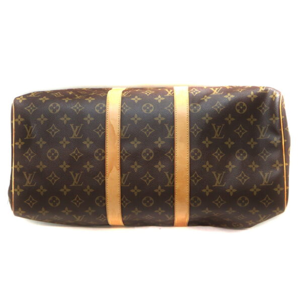 3269 5 Louis Vuitton Keepall 45 Bag Monogram Canvas Brown