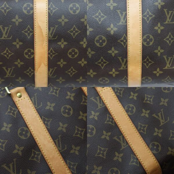 3269 8 Louis Vuitton Keepall 45 Bag Monogram Canvas Brown