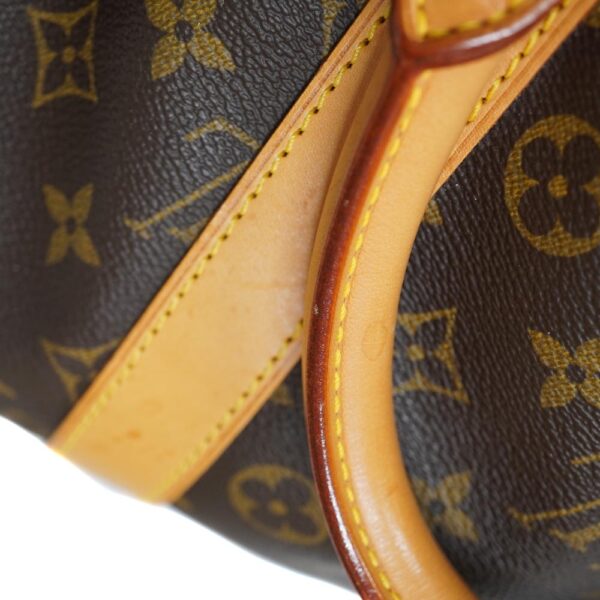 3282 12 Louis Vuitton Keepall Bandouliere 55 Bag Monogram Canvas