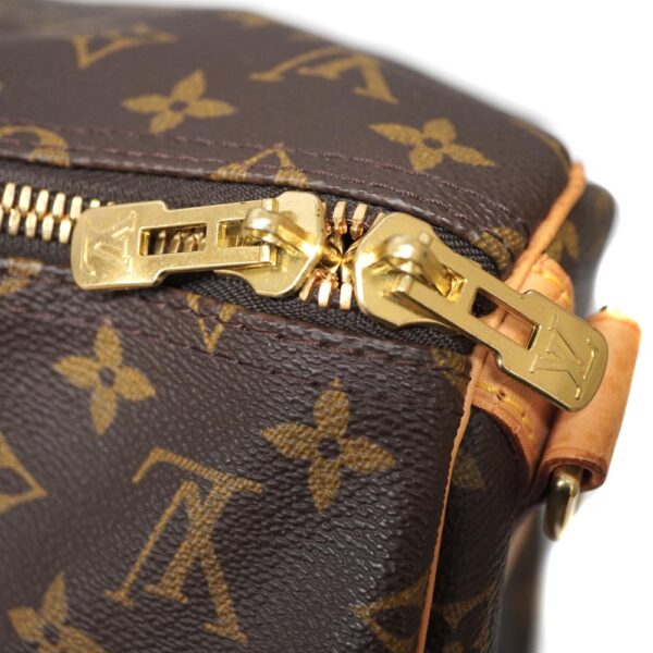 3282 15 Louis Vuitton Keepall Bandouliere 55 Bag Monogram Canvas