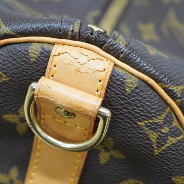 3282 9 Louis Vuitton Keepall Bandouliere 55 Bag Monogram Canvas