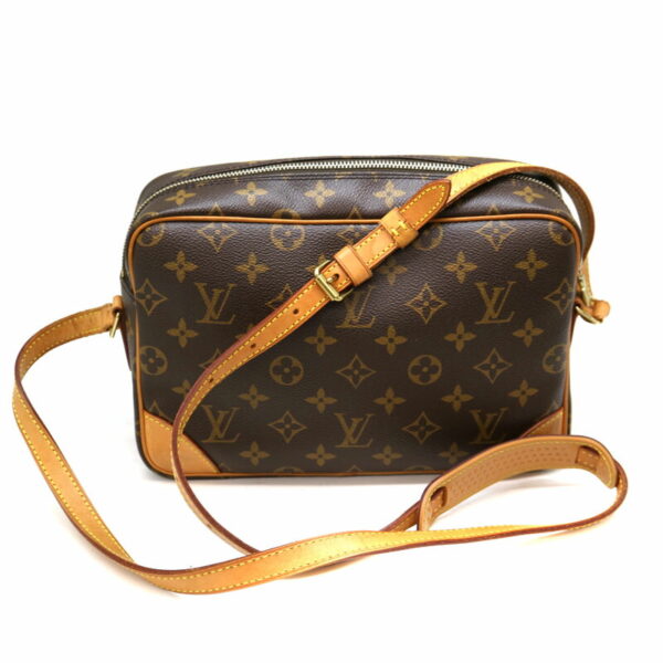 3290 2 Louis Vuitton Trocadero 27 Shoulder Bag Canvas Brown