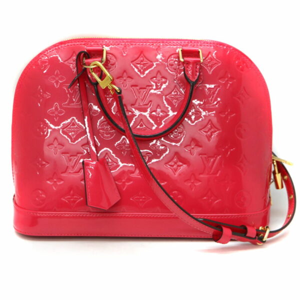 3325 1 Louis Vuitton Alma PM Handbag Vernis