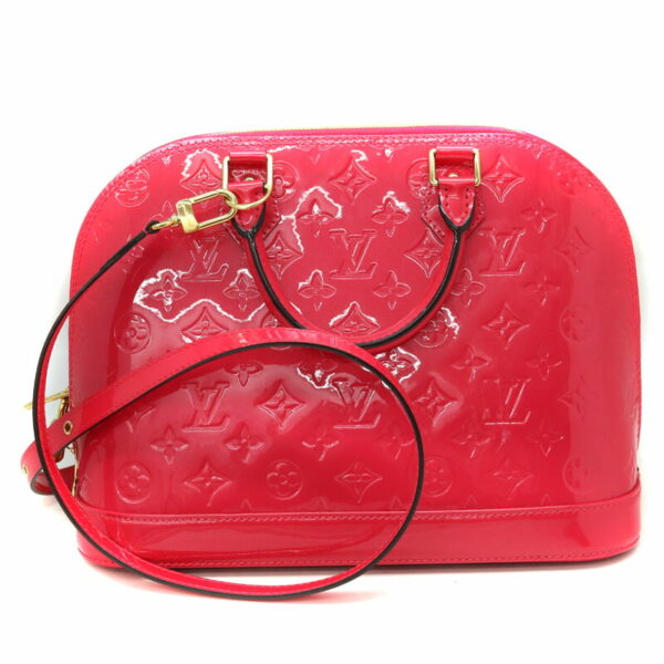 3325 2 Louis Vuitton Alma PM Handbag Vernis