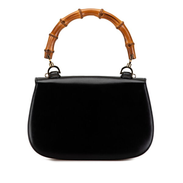 33vjzqarevt7j4aa 3 Gucci Bamboo Handbag Black