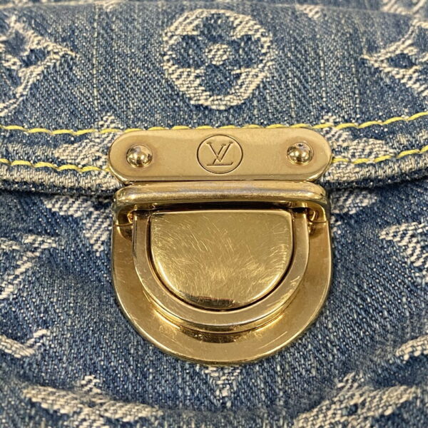 34 20230925 Louis Vuitton Baggy GM Handbag Monogram Denim Blue