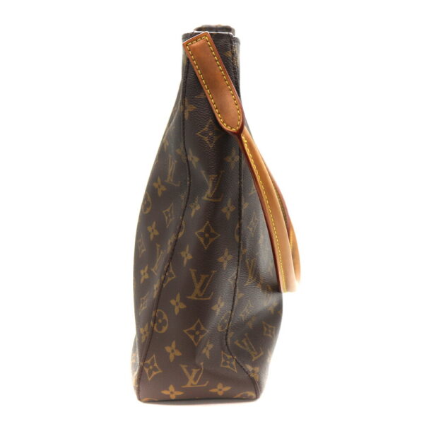 3406 4 Louis Vuitton Looping GM Handbag Monogram Canvas Brown