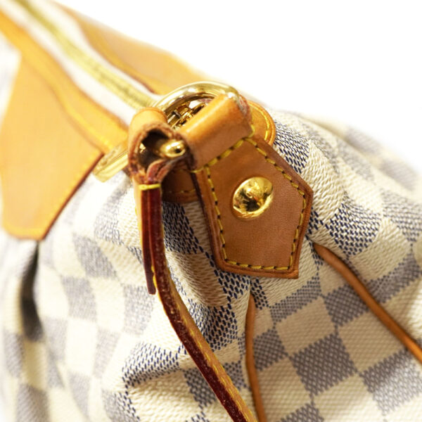 3507 11 Louis Vuitton Syracuse MM Damier Azur Bag